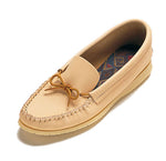 Men's Cowhide Leather Moccasins With Indian Rubber Sole